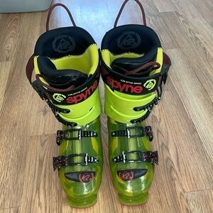 K2 130 Spyne ski boots. Mens size 26.5